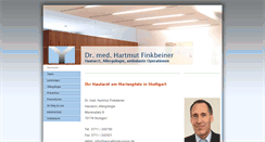 Desktop Screenshot of haut-allergie-praxis.de